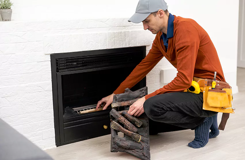 Wood Fireplace Repair in Mount Pleasant, WI